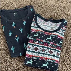 Holiday Thermal Top Set